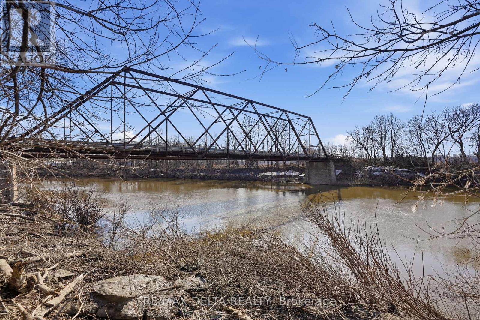 Picturesque Chartrand Bridge is closed to traffic.