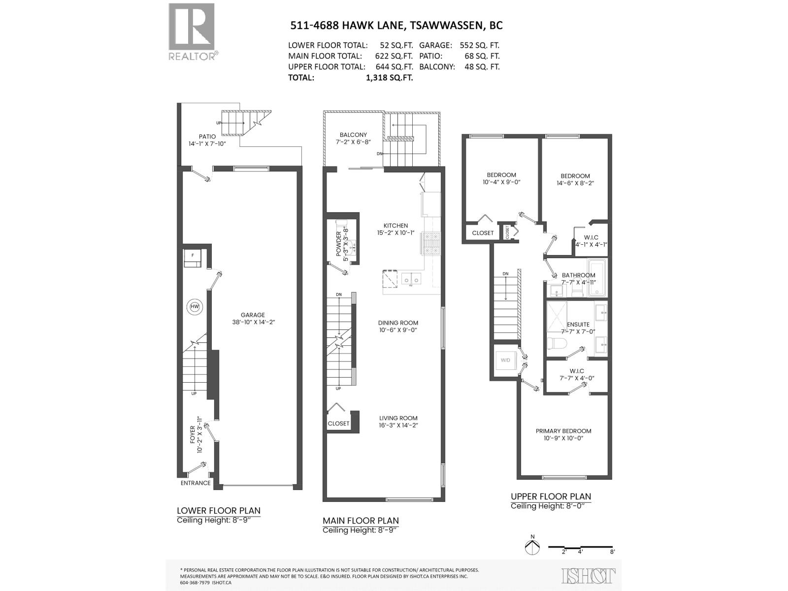#511-4688 HAWK Lane, Delta