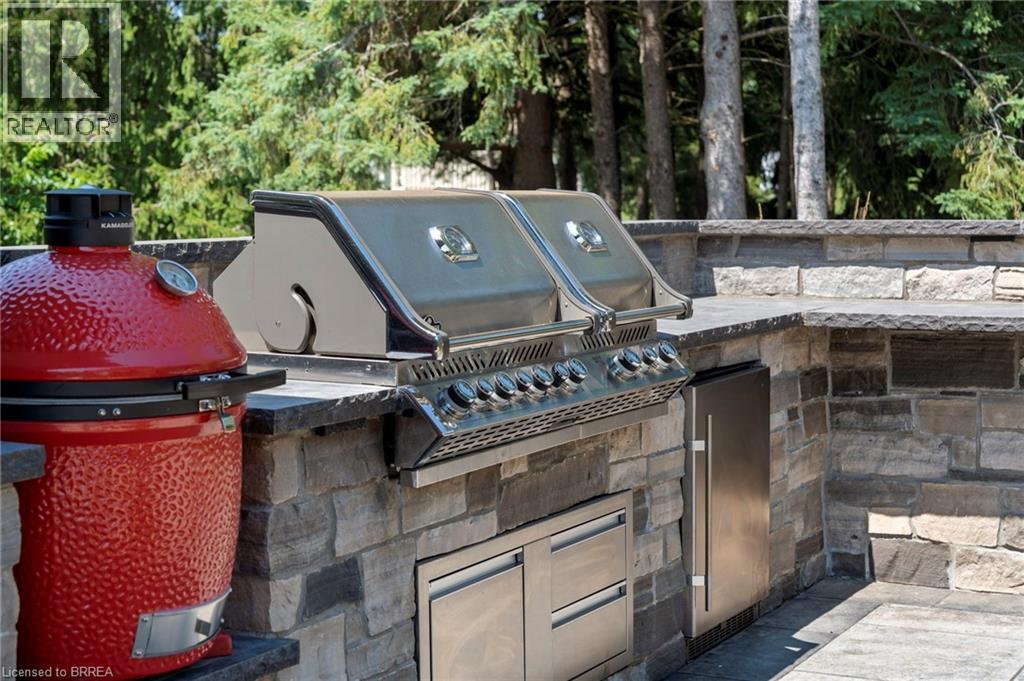 View of patio / terrace with exterior kitchen