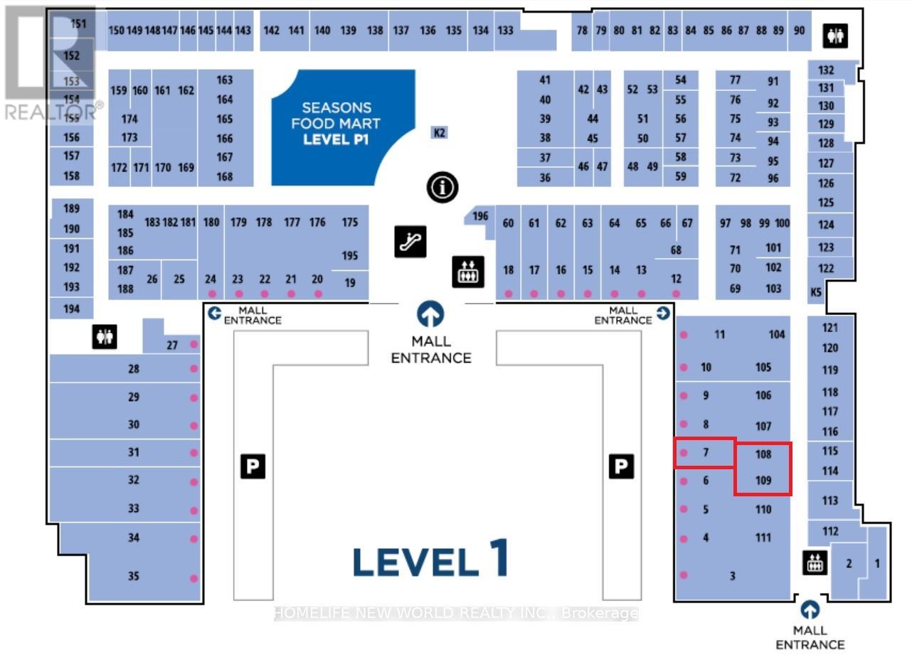 7 & 108 & 109 - 7181 YONGE STREET