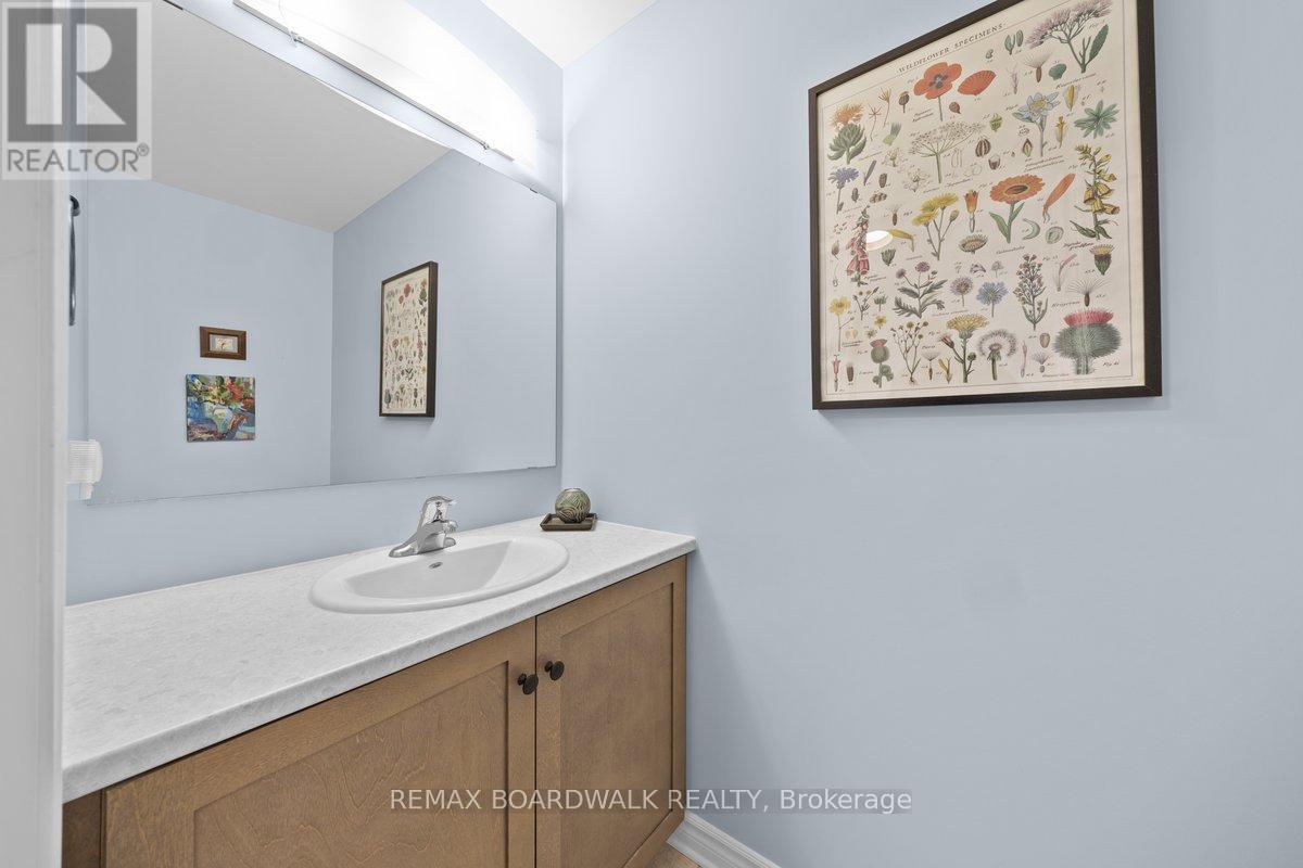 main floor powder room