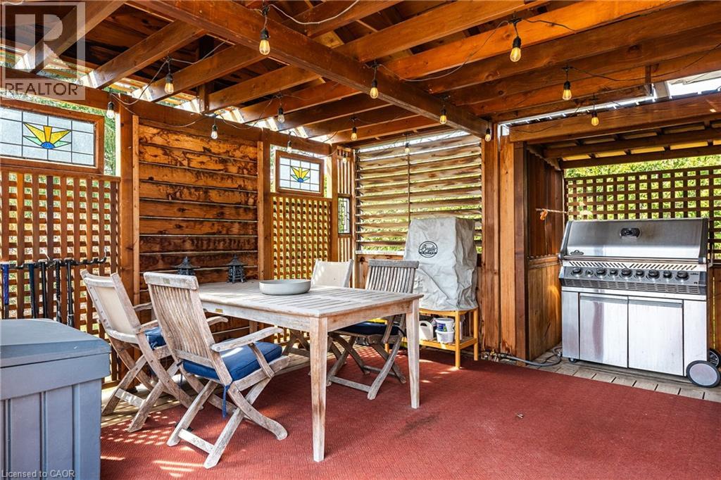 View of patio / terrace with an outdoor kitchen / dining area
