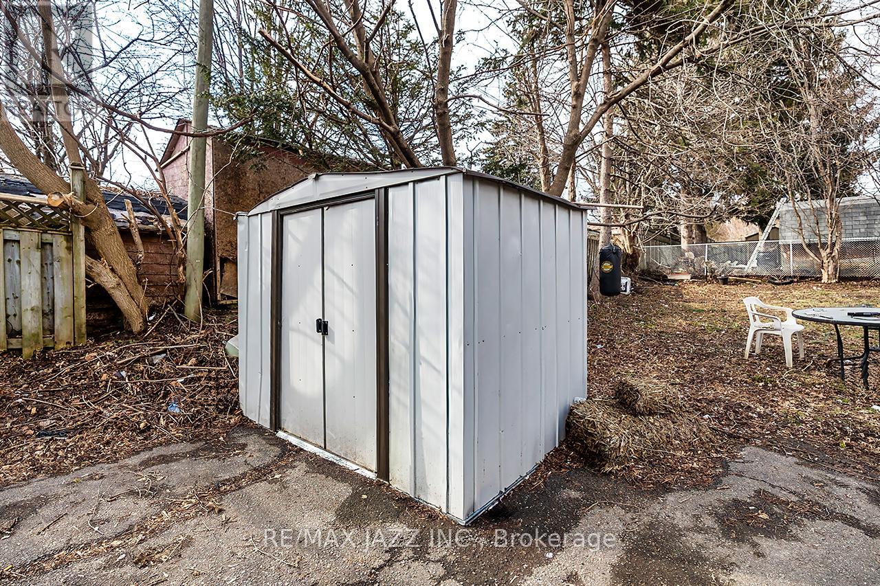 Back yard shed