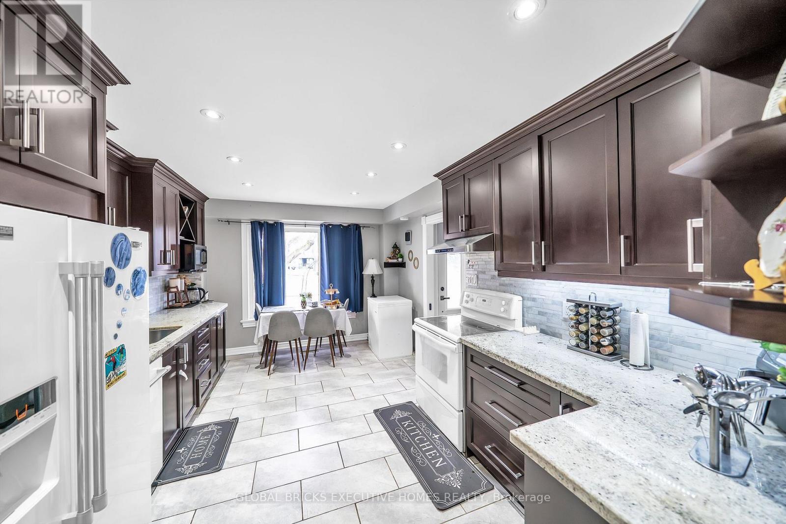 Granite Counters and LED Pot Lights