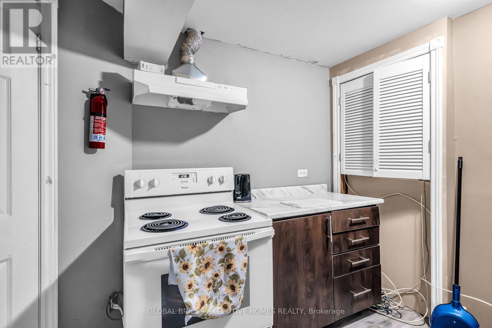 Basement kitchen for added convenience