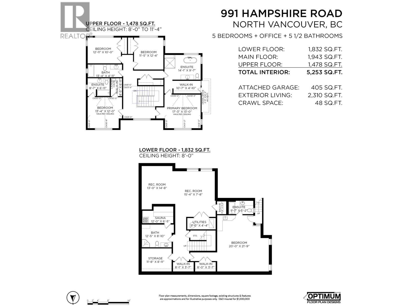 991 HAMPSHIRE ROAD, North Vancouver