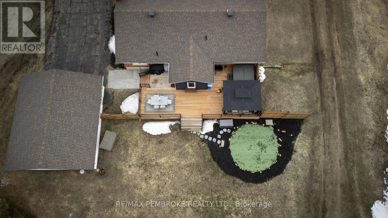 deck and gazebo