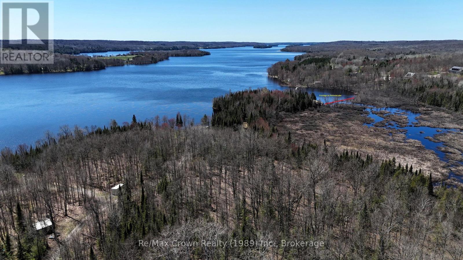 100 feet of frontage on Restoule Lake