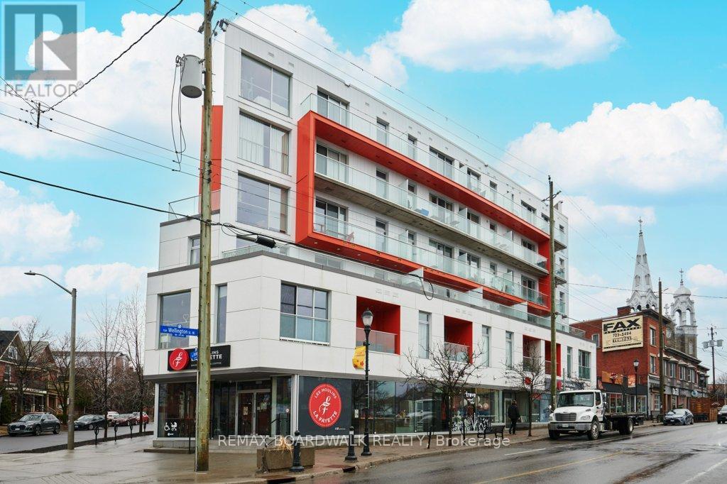 Corner of Wellington and Irving