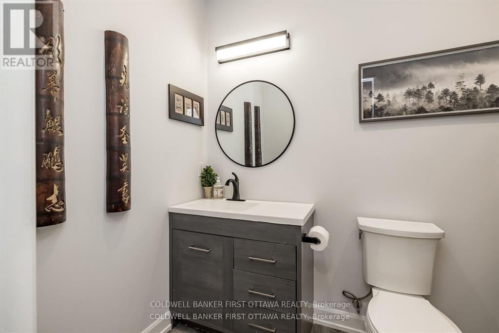 Lower level full bathroom