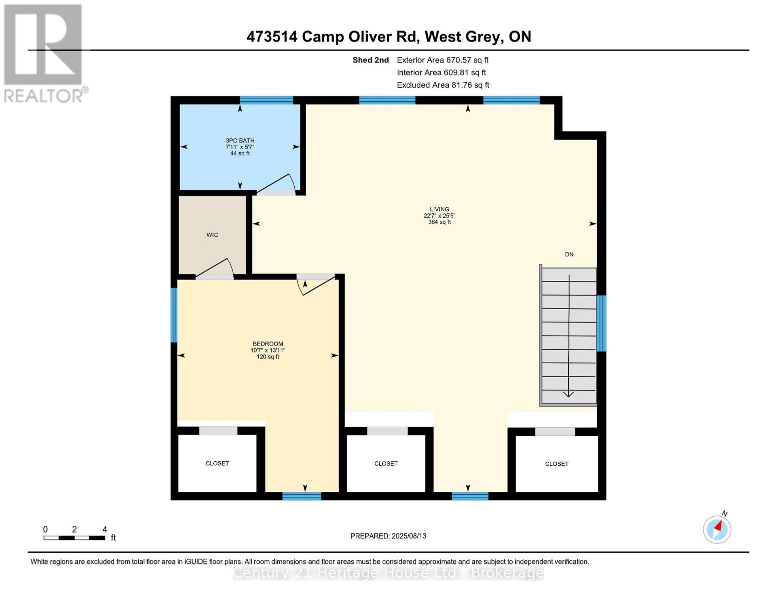 Above garage floor plan