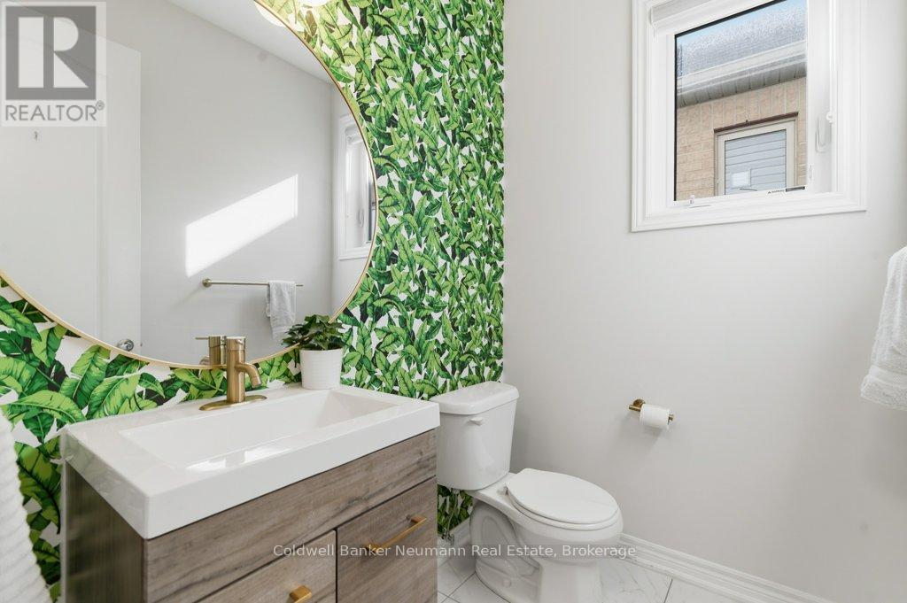 Main floor powder room