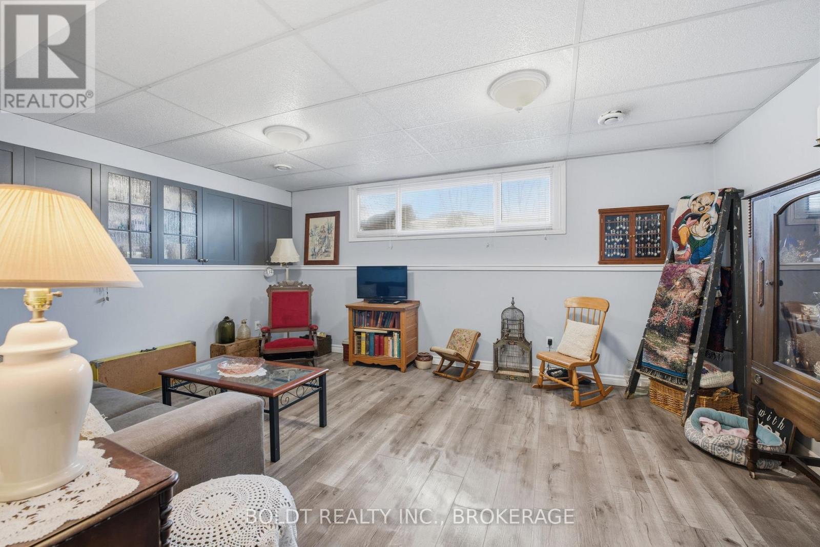 Lower living room