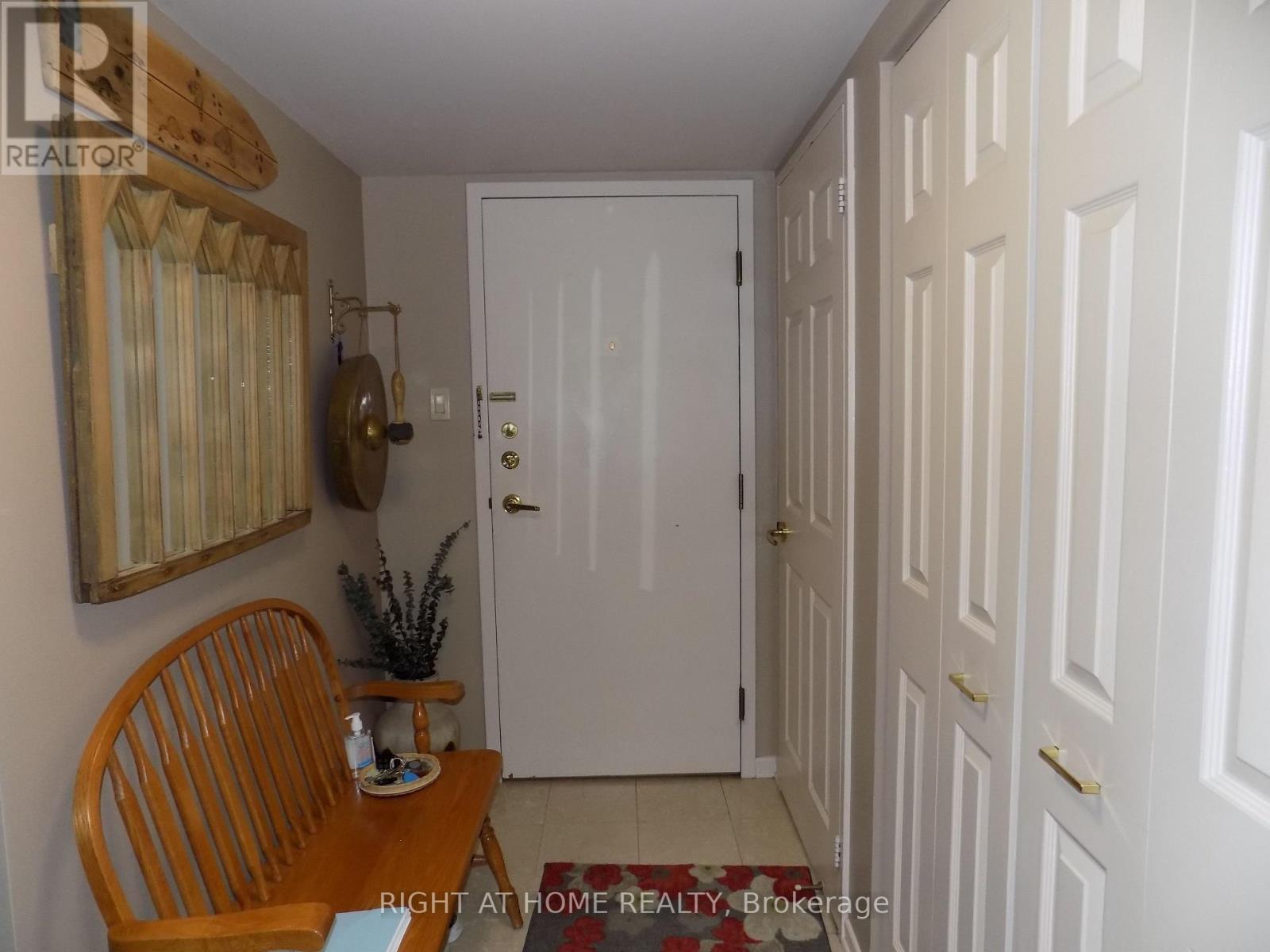 Entrance with closets