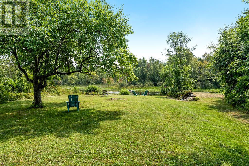 Cleared area by the water for lazy summer days