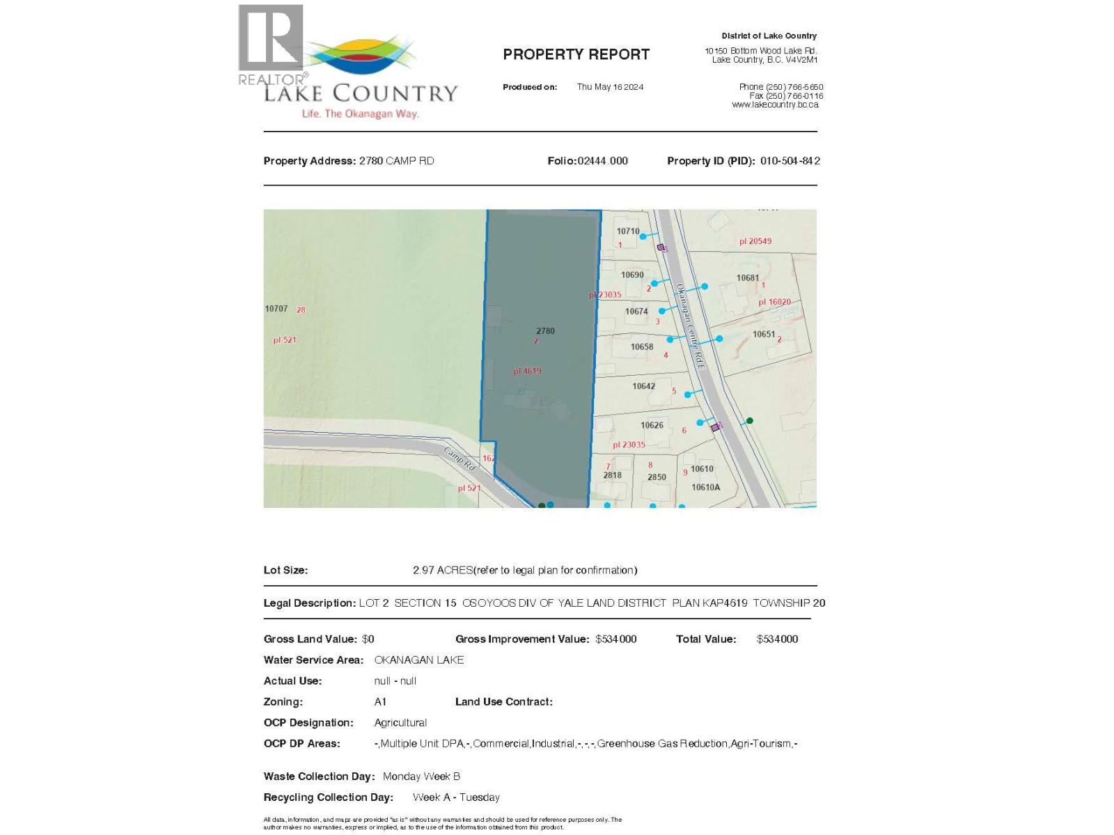 2780 Camp Road, Lake Country