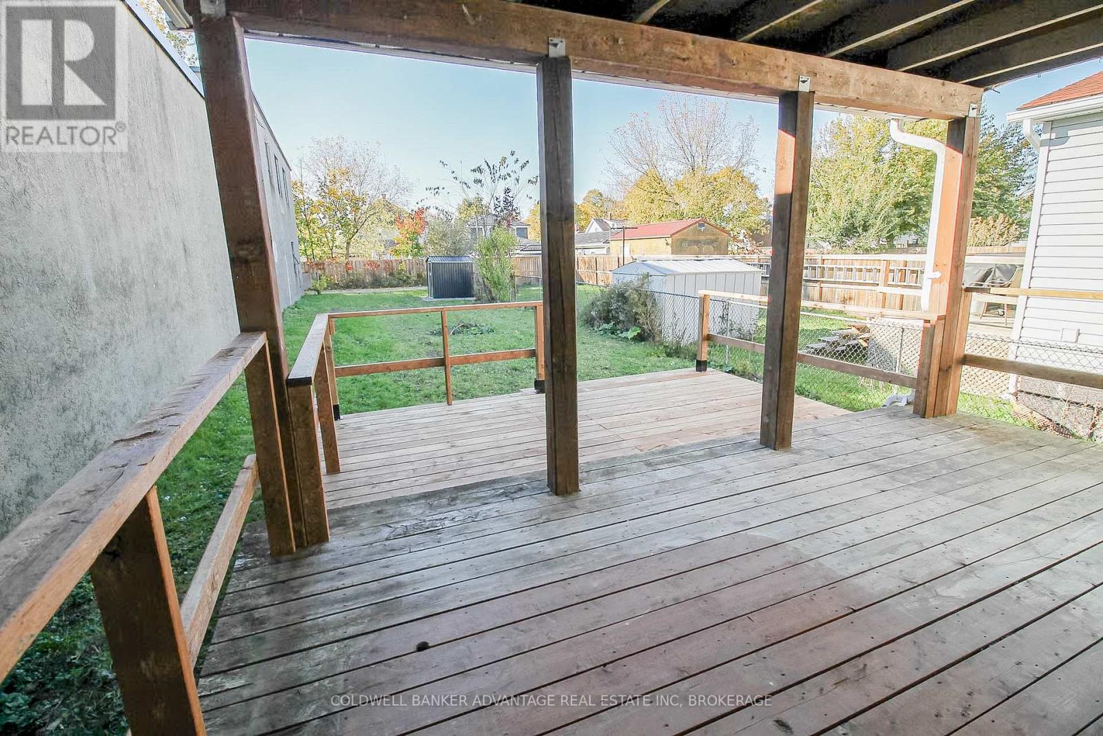 Covered Back Deck