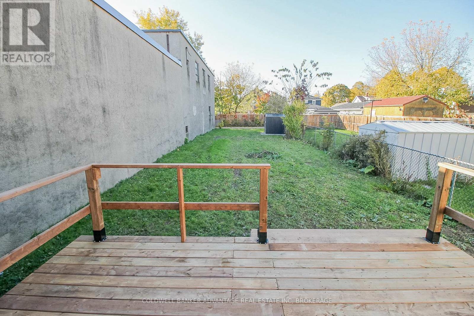 Backyard View from Deck