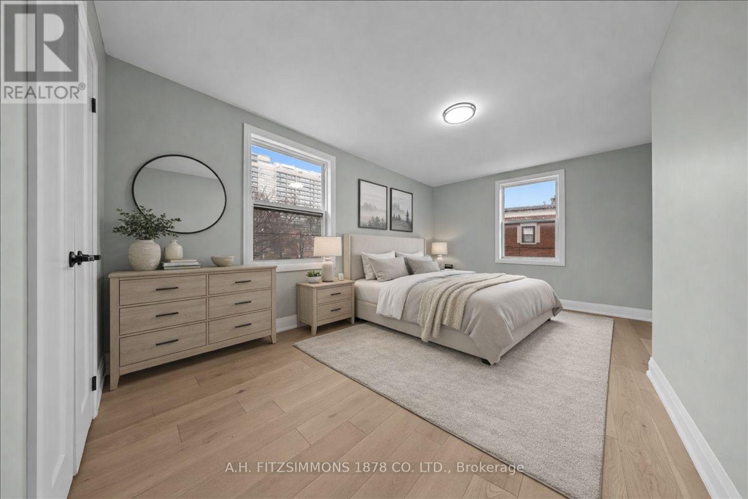 second bed staged