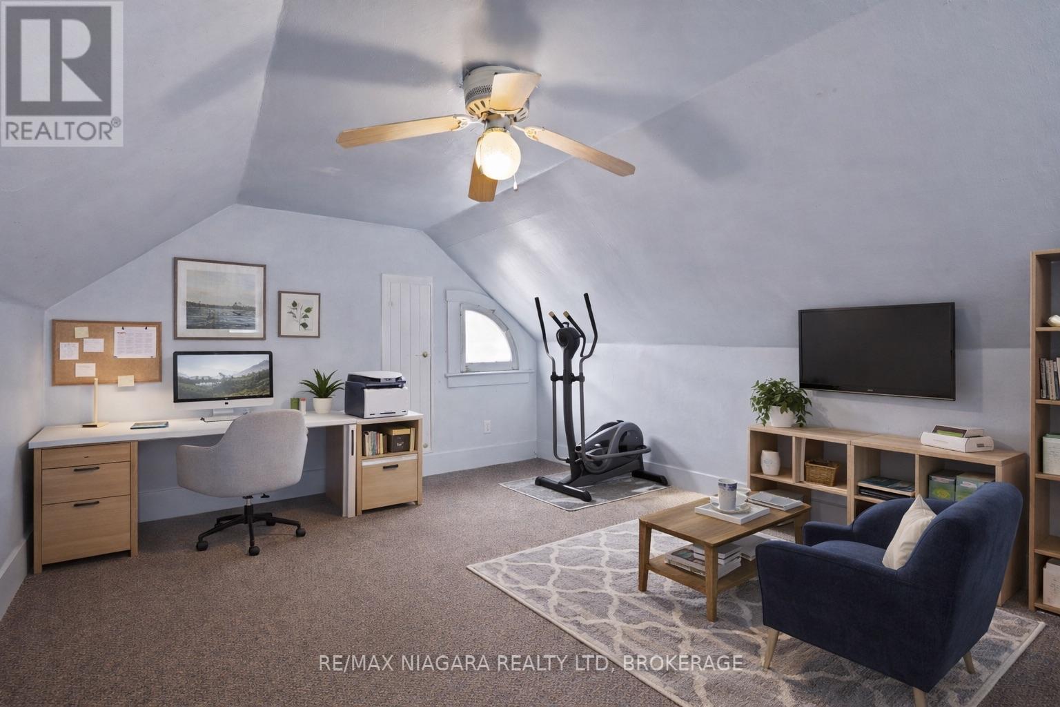 Virtual Staged upper loft