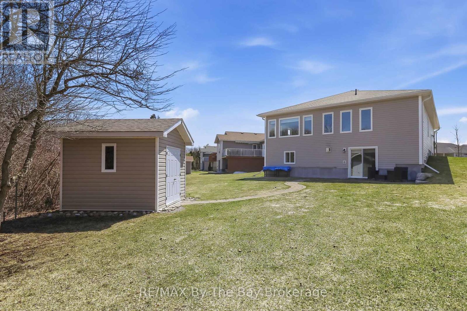 Base,ent Walkout w patio & shed