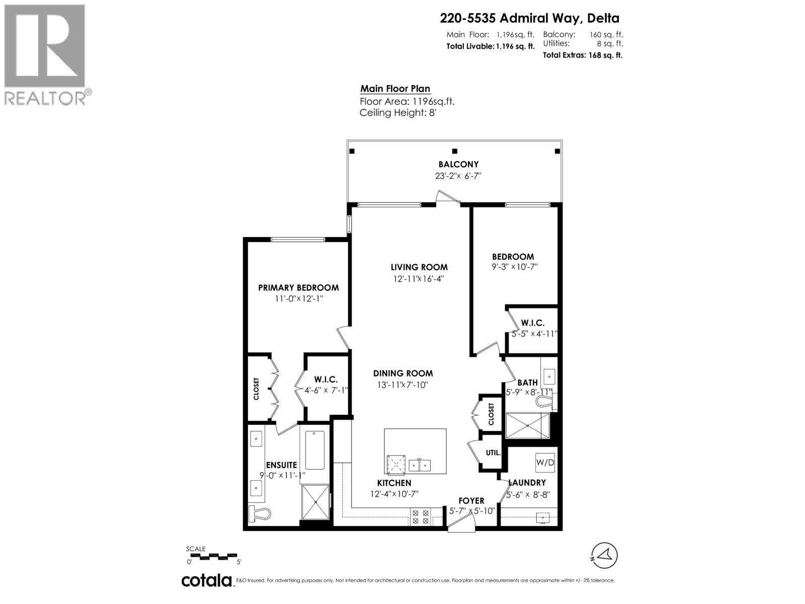 #220-5535 ADMIRAL Way, Ladner