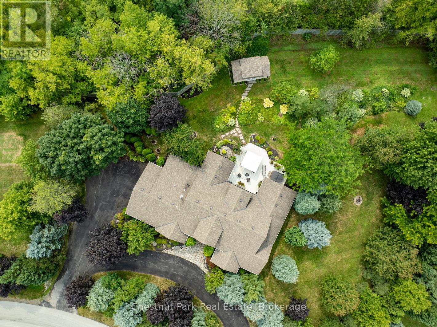 Situated on a large 1 acre lot