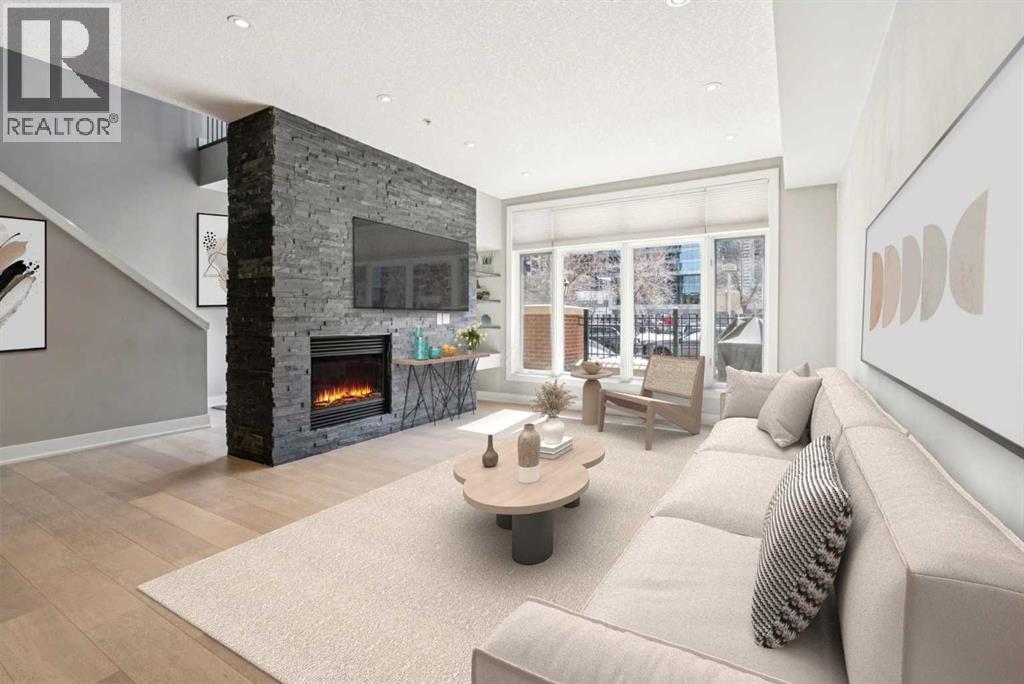 Single Family House Multi-level for Sale in   Eau Claire Avenue SW Eau Claire Calgary 