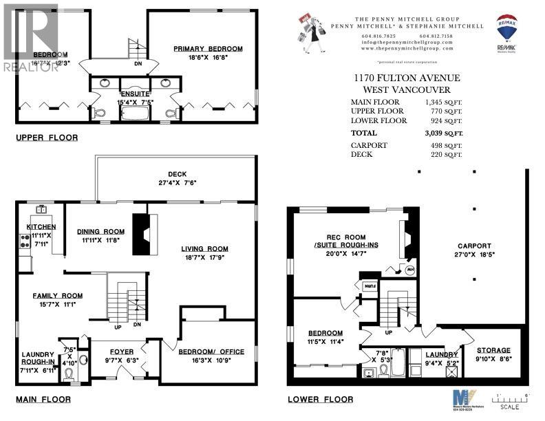1170 FULTON AVENUE, West Vancouver