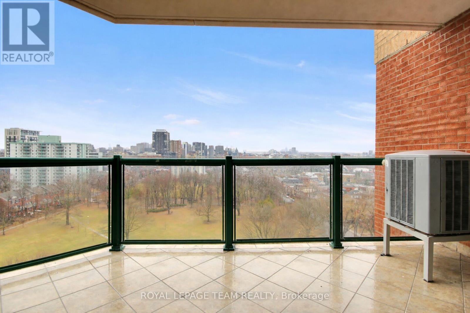 Enjoy this spacious balcony with gorgeous views