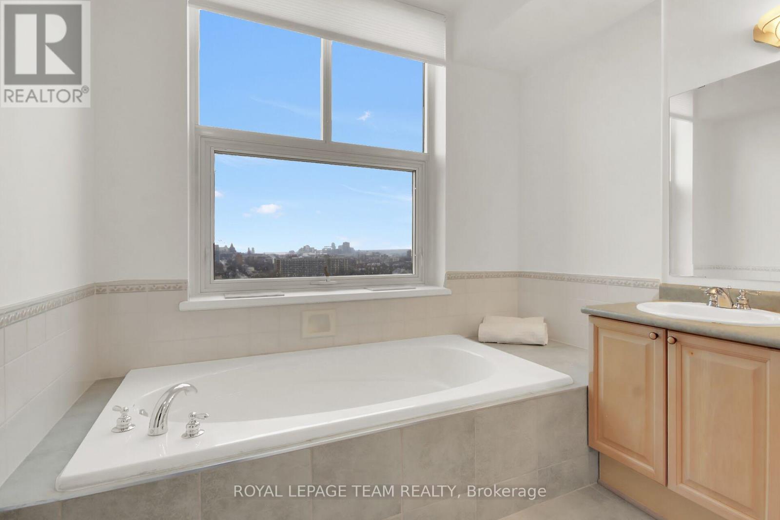 Large soaker tub