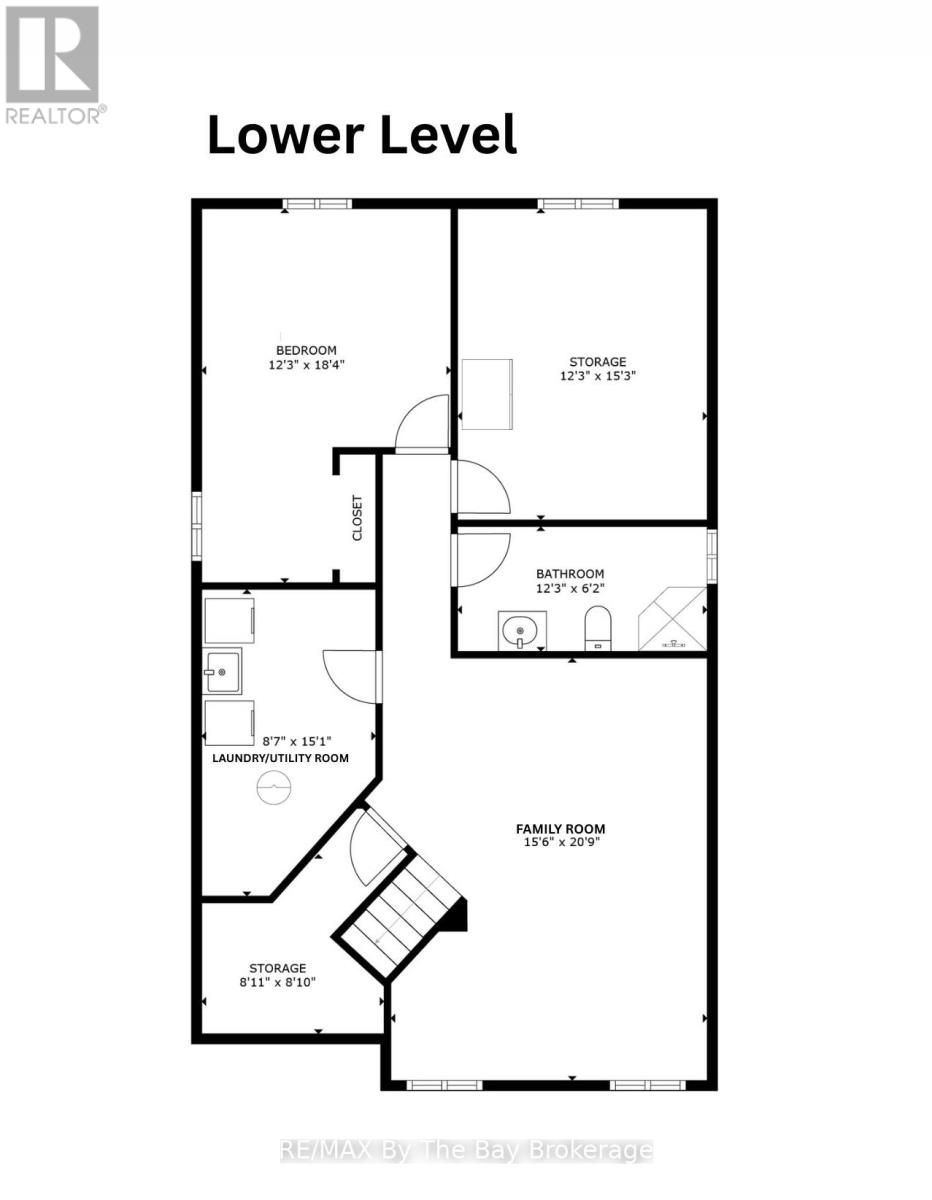 Lower Level Floor Plan