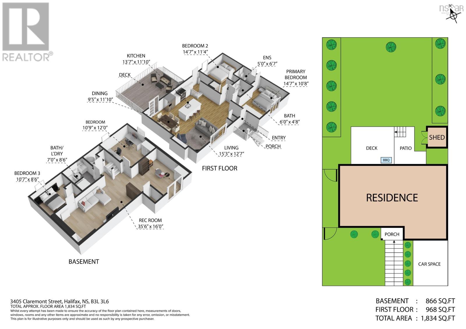 Property 33 of 35 of 3405 Claremont Street