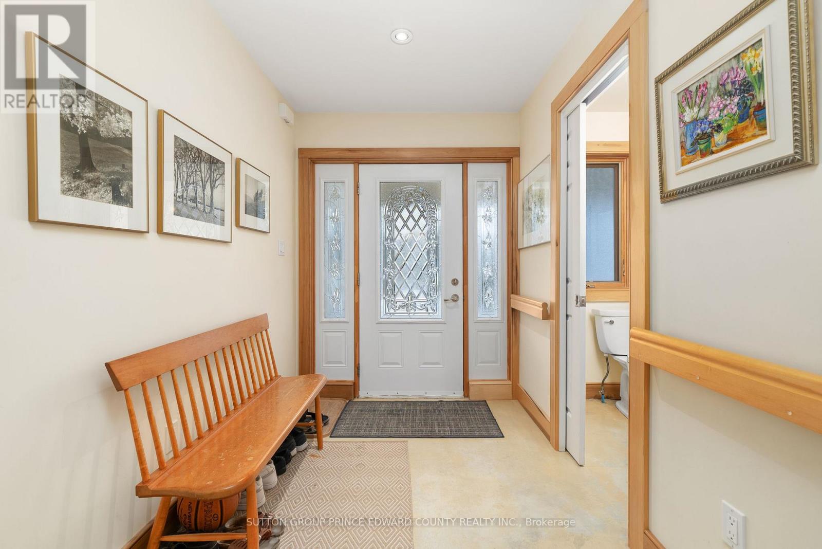 Spacious front foyer