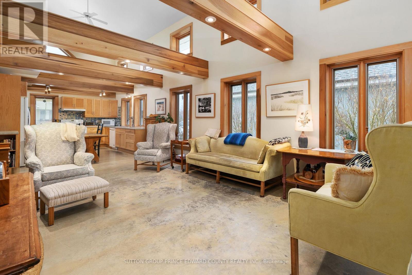 The beams are surely a warming feature