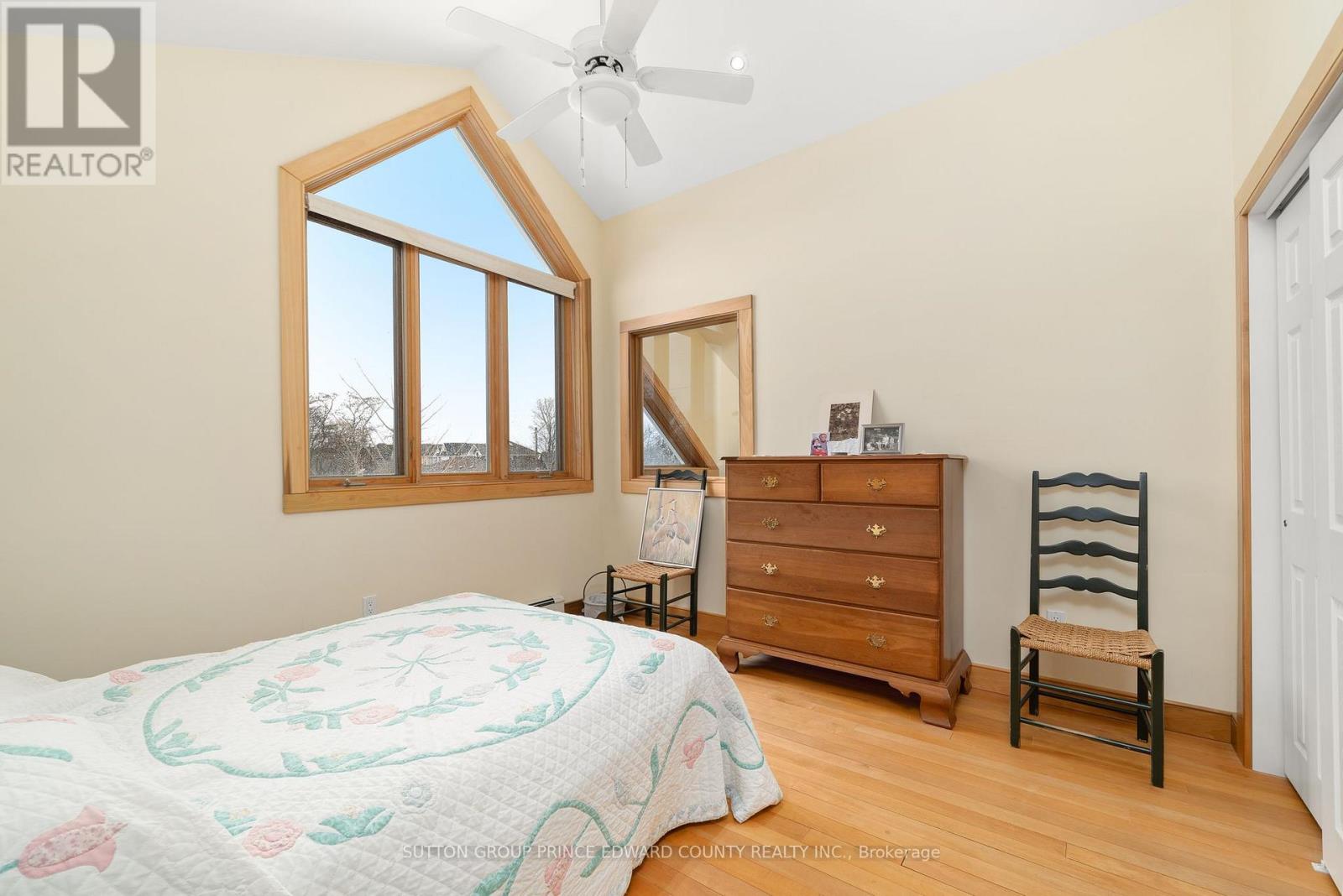 Guest bedroom has more stunning windows