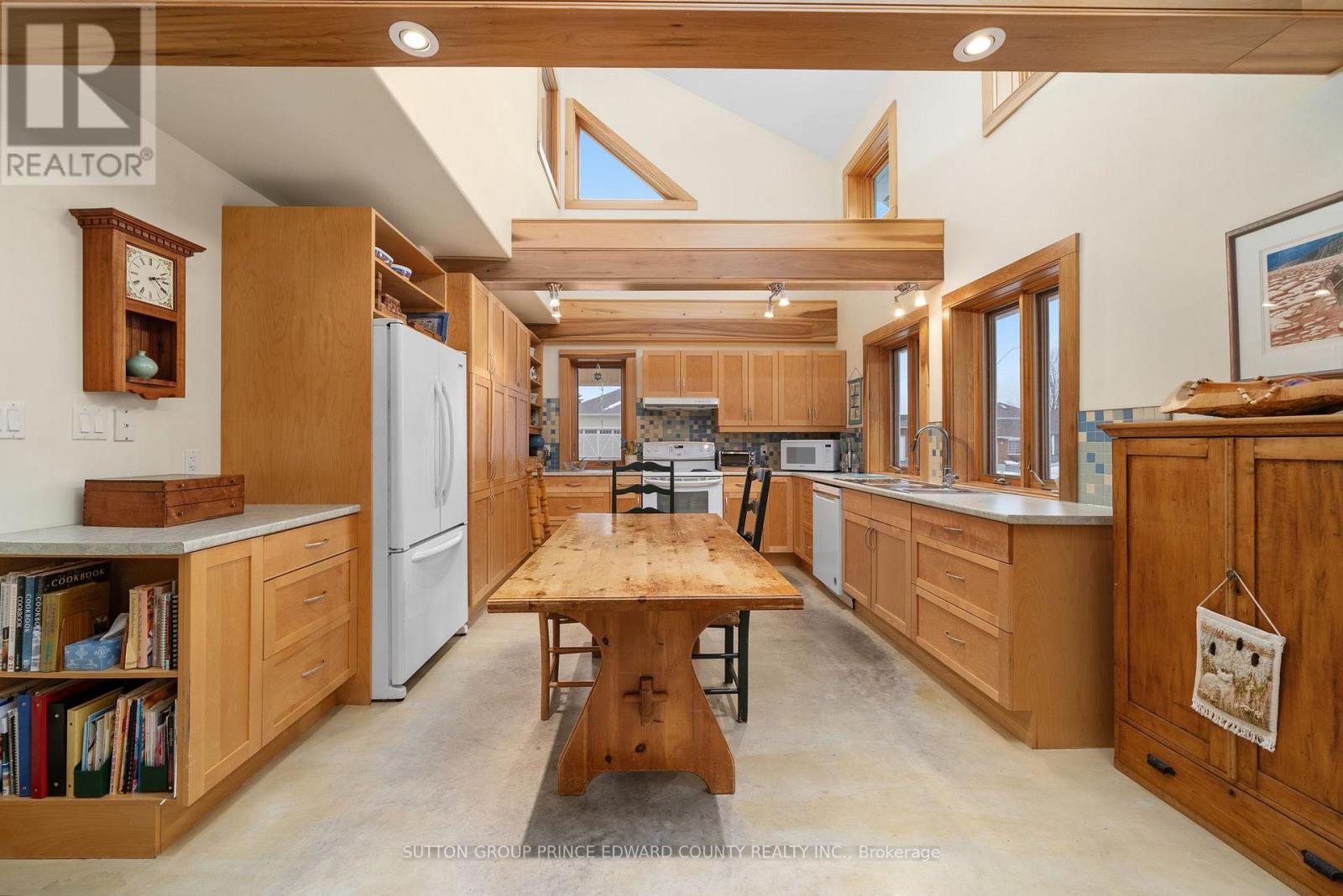 Great working space in the kitchen