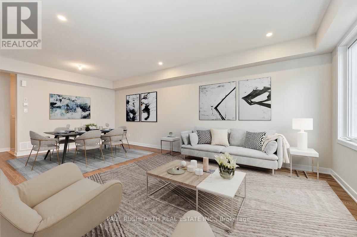 Virtually Staged-Living/Dining Room