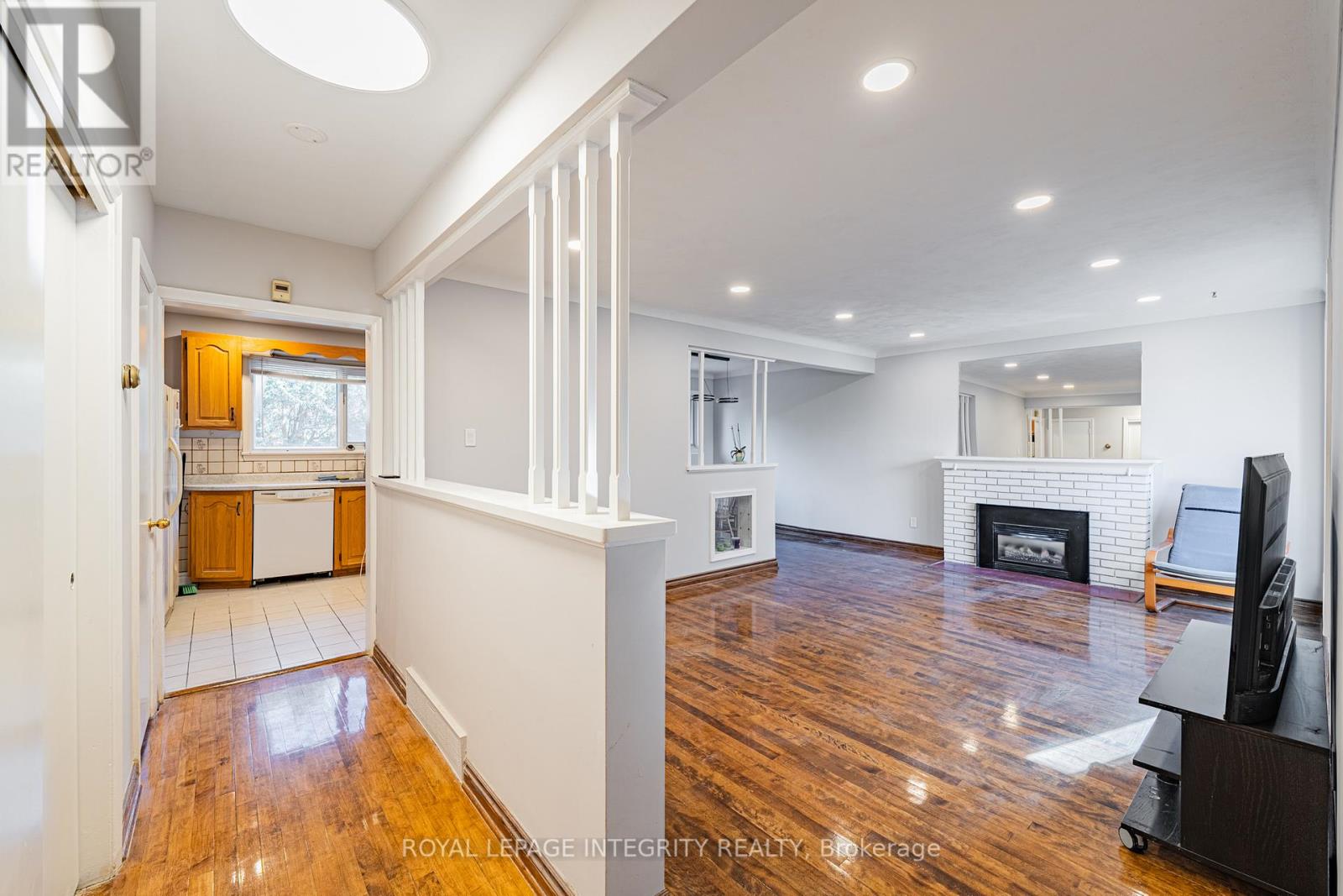 Entrance + Family Room