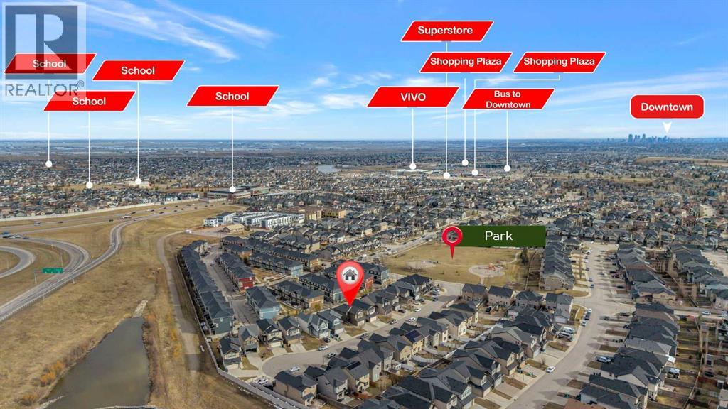 Single Family House for Sale in  Panatella Row NW Panorama Hills Calgary 