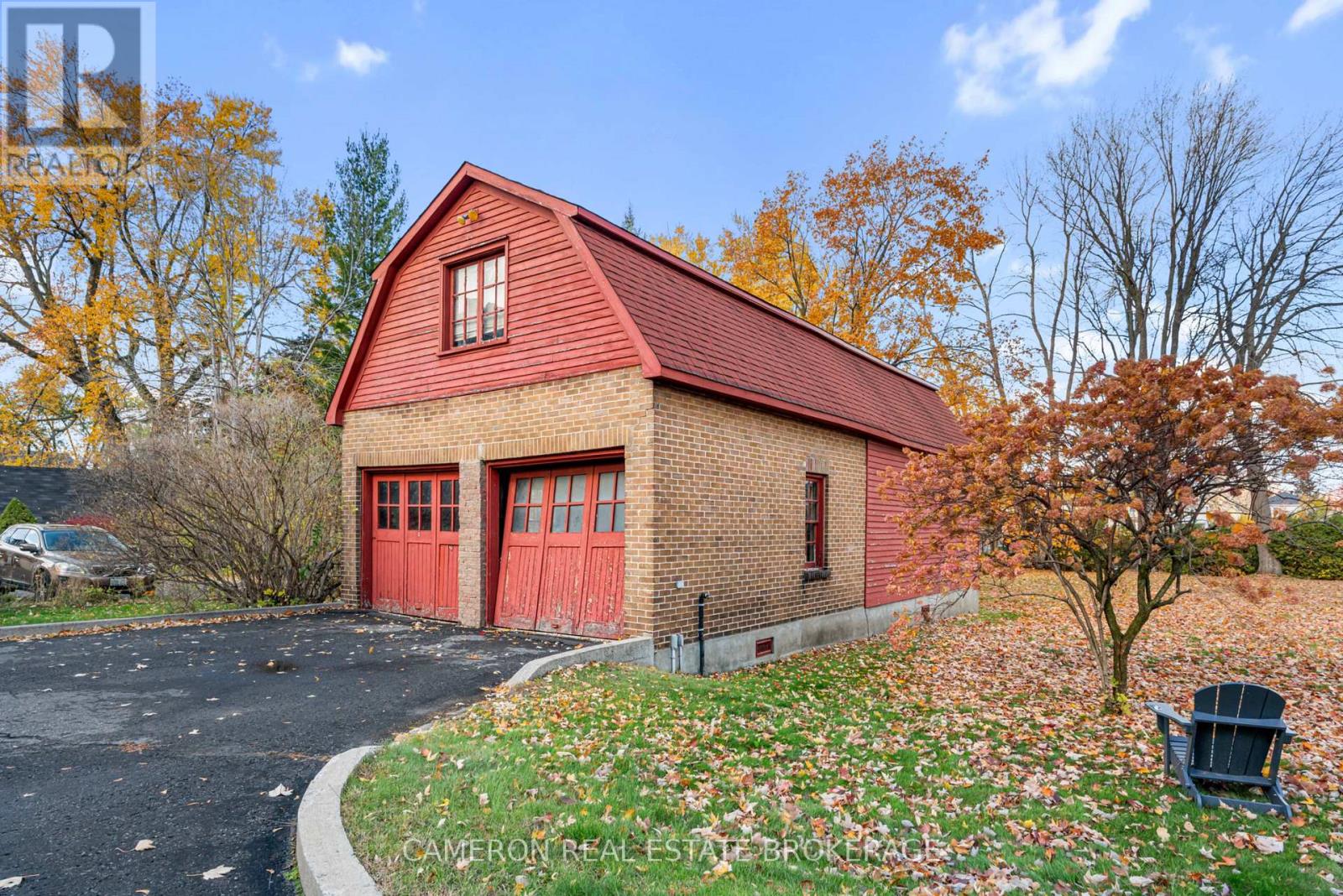 Large detached garage