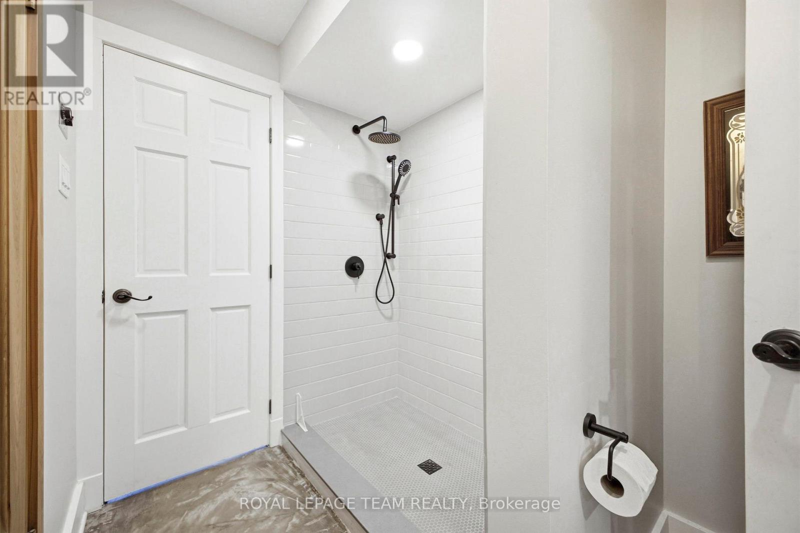 Lower level 3 pc bath