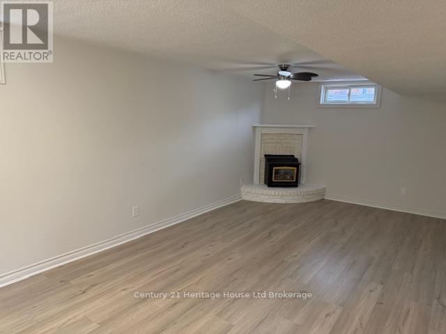 Family Room with gas fireplace