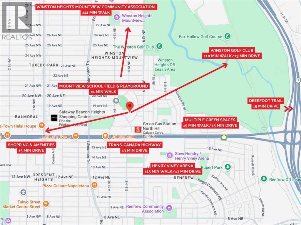 Single Family House Bungalow for Sale in   Street NE Winston Heights/Mountview Calgary 