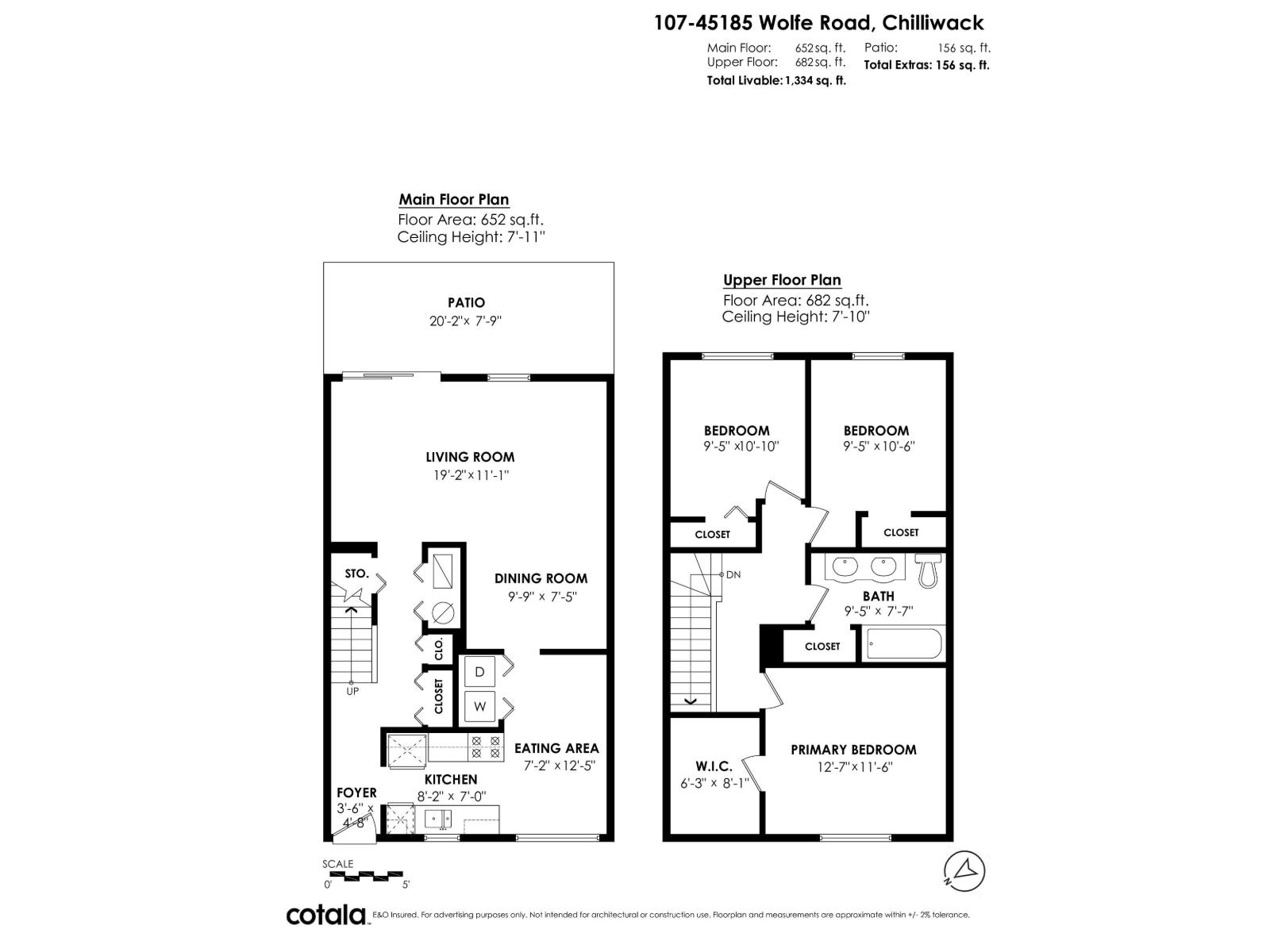 3 Bed, 1 Bath Apartment for Sale in Chilliwack – 107 45185 WOLFE ROAD, Chilliwack Proper West – MLS# R3111026 - Image 26