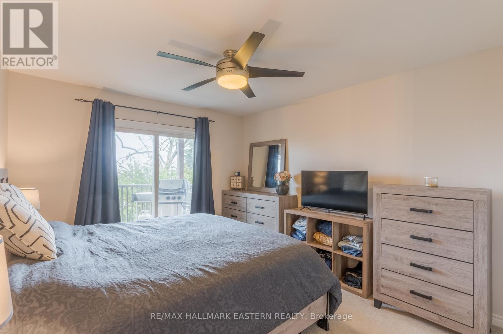 Primary bedroom with walkout
