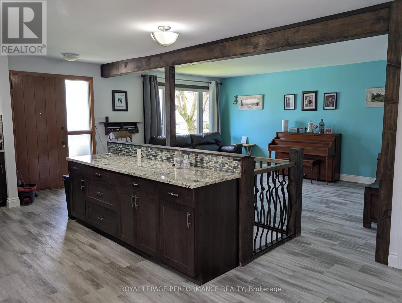 Entering kitchen & Dining area