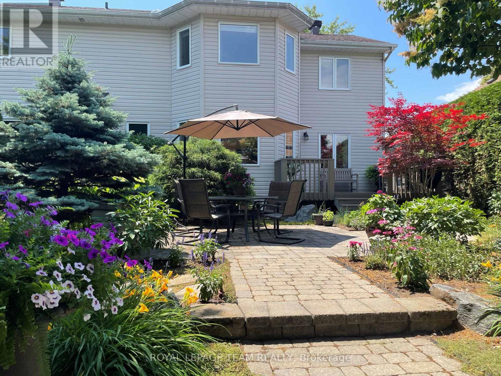 Rear Yard Summer View