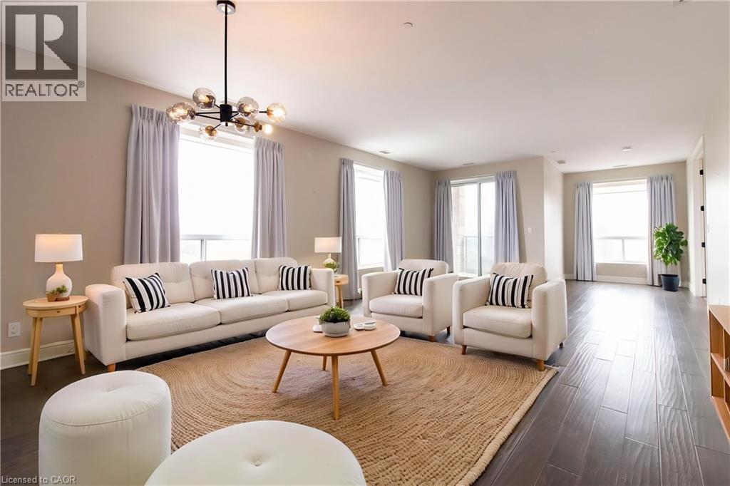 Virtually Staged Living Room.