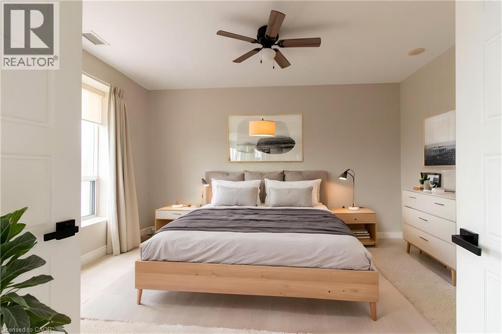 Virtually Staged Primary Bedroom.